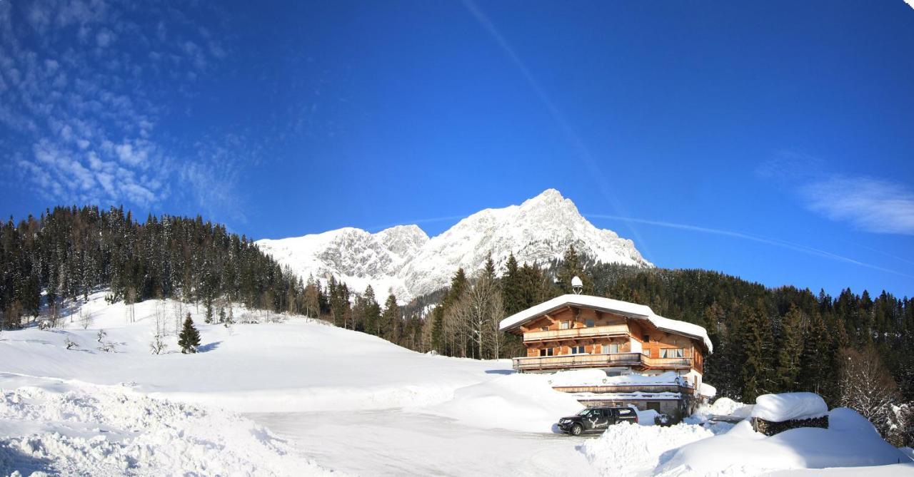 Boutique-Pension Jaegerwirt Scheffau am Wilden Kaiser Exterior photo